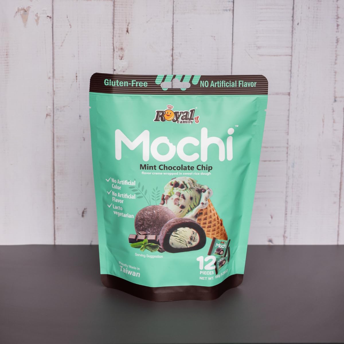 Amazon.com: Japanese Mochi Mint Chocolate Chip Flavor - No
